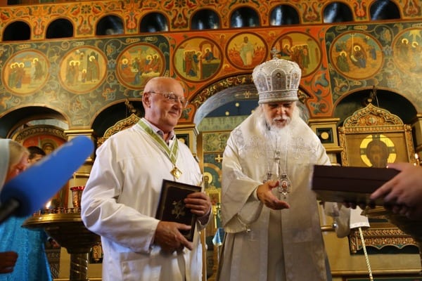 Освящен главный храм церковной больницы святителя Алексия Московского