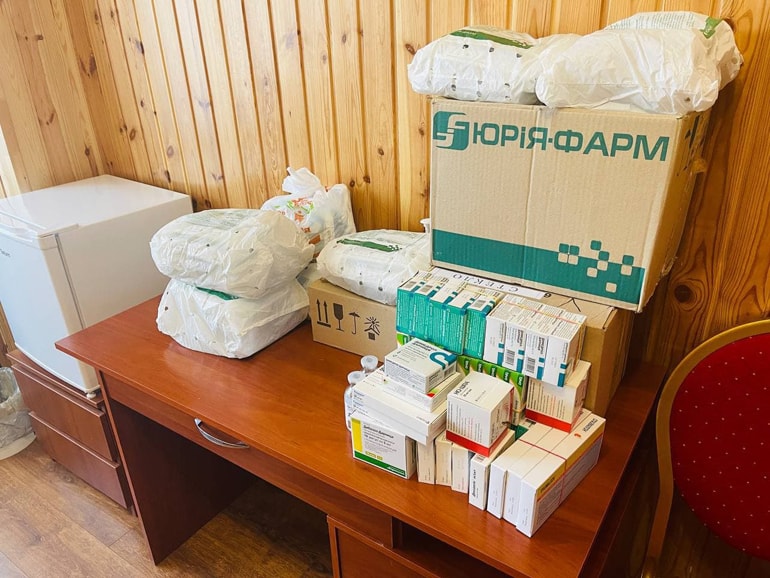 Украинская Церковь масштабно помогает врачам и медучреждениям