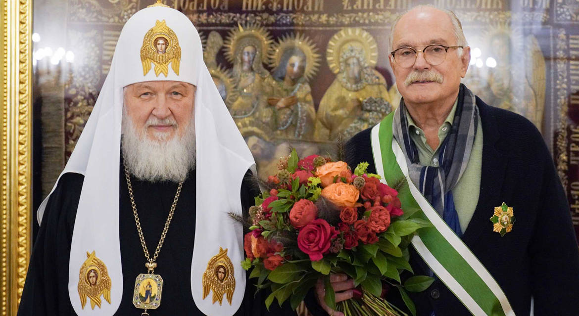 Никита Михалков награжден орденом Серафима Саровского I степени