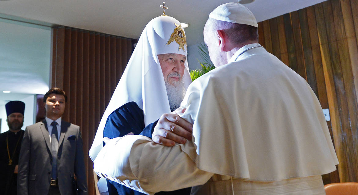 Мы несем особую ответственность за судьбы человечества: Патриарх Кирилл – Папе Римскому Франциску