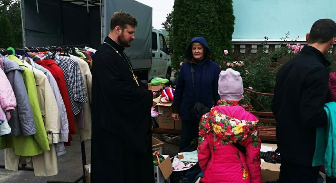 Воронежская епархия доставляет помощь в отдаленные селения региона