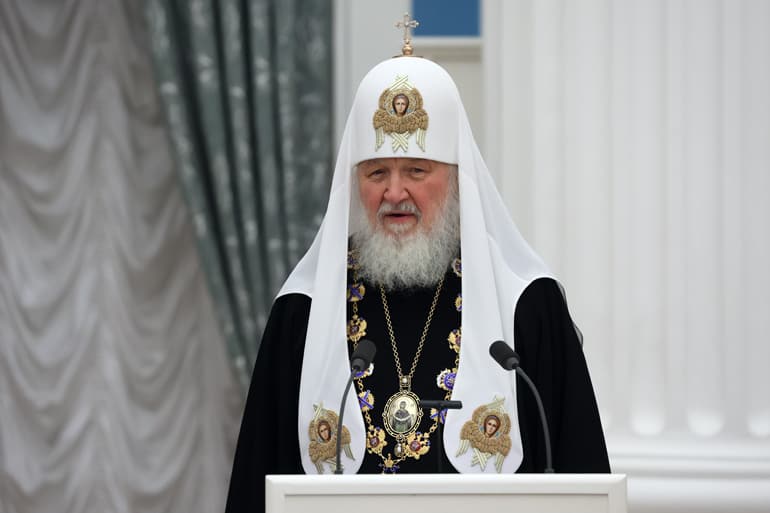Патриарх Кирилл удостоен высшей госнаграды – ордена Андрея Первозванного