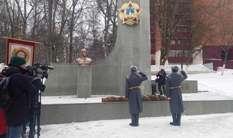 В Подмосковье освятили реконструированный мемориал Георгию Жукову