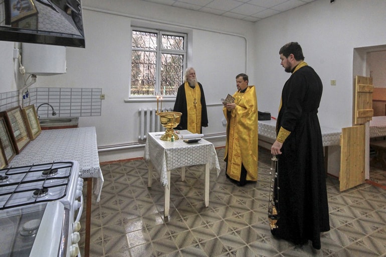 При кафедральном соборе Георгиевска открыли социальную столовую