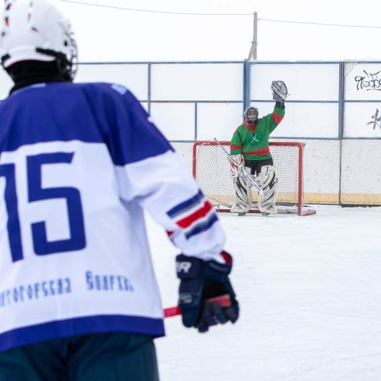 Турнир по хоккею среди детей в Магнитогорске посвятили Александру Невскому