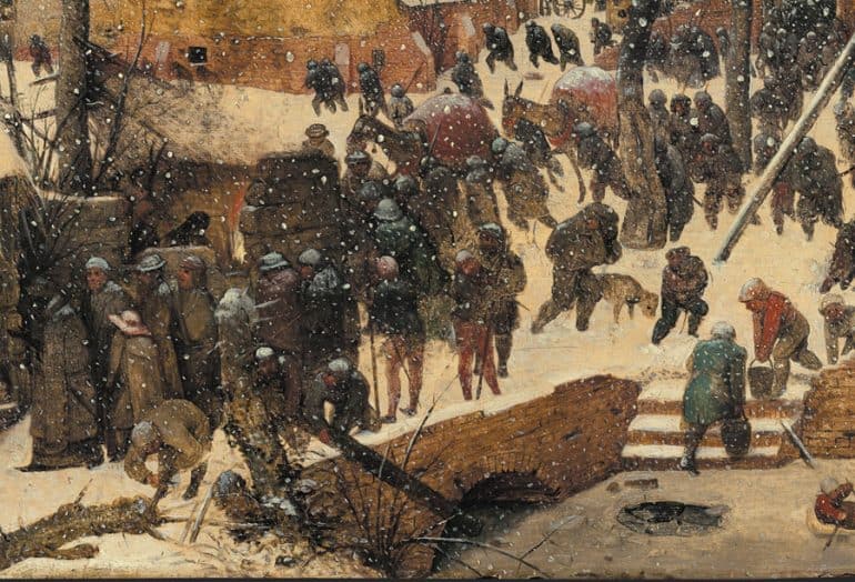 «Поклонение волхвов в снегу»: почему Рождество на картине Брейгеля спрятано