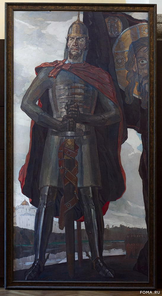 Образ Александра Невского в иконографии на примере икон собора свт. Николая в Вене