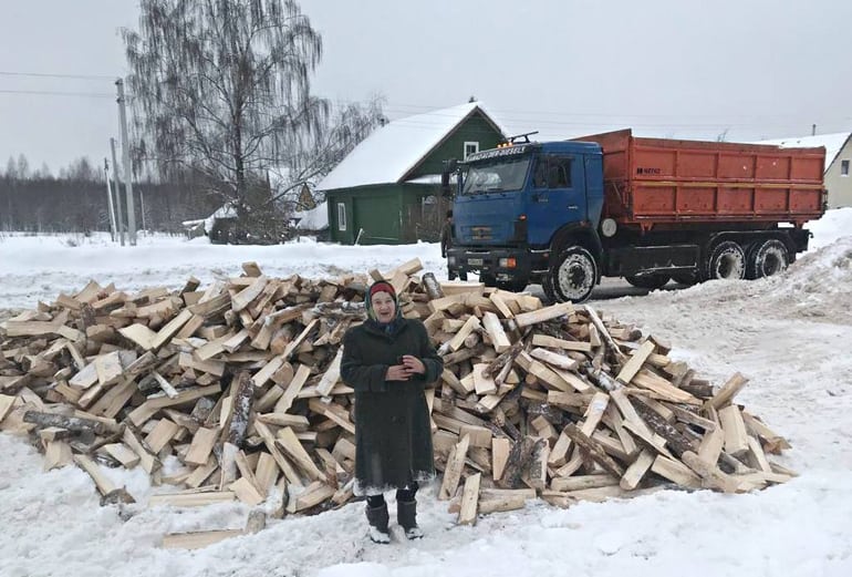 Тверские приходы присоединились к акции «Подари дрова»