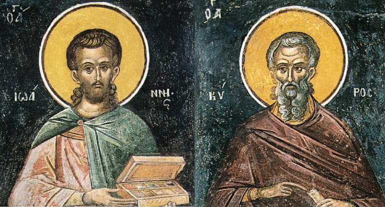На иконе святые Кир и Иоанн держат в руках какие-то ларцы. Что это?