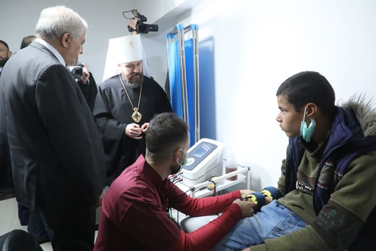 При Подворье Русской Церкви в Дамаске открылся центр детской реабилитации и протезирования