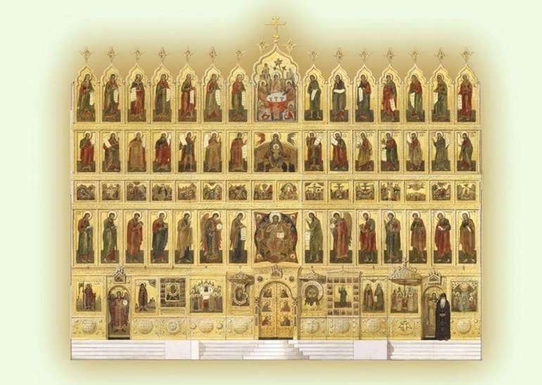 Столичный храм патриарха Ермогена украсит пятиярусный иконостас в стиле XVI-XVII веков