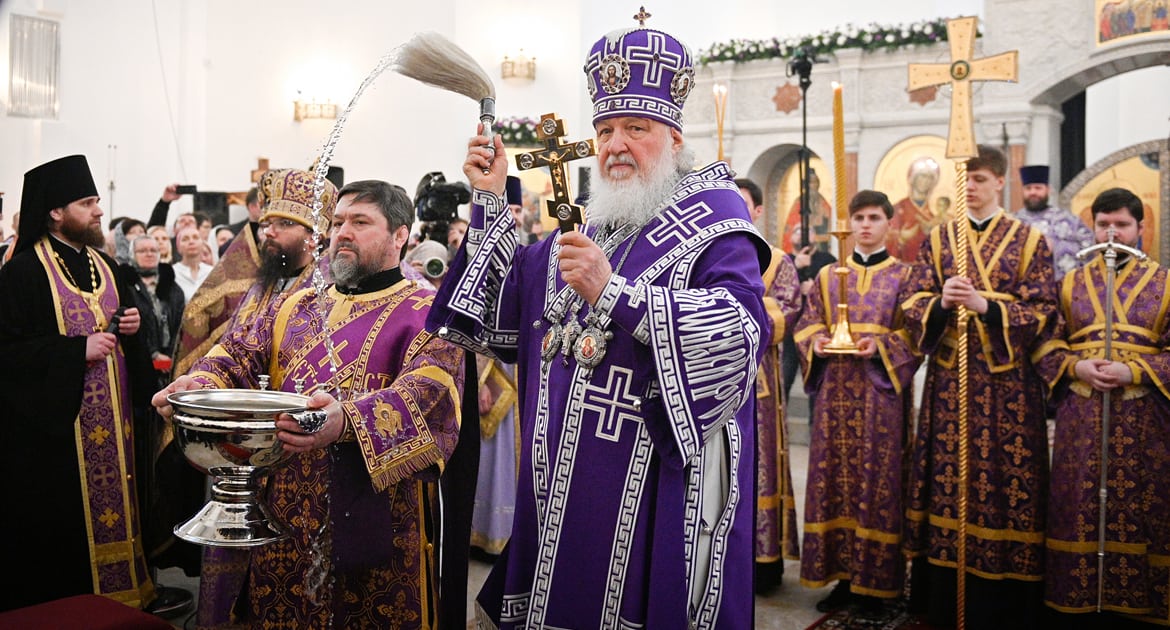 Патриарх Кирилл освятил храм Покрова Пресвятой Богородицы на Люберецких полях