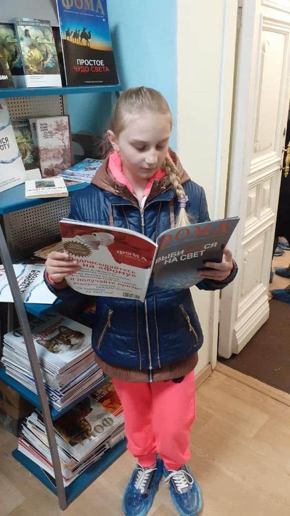 Журнал «Фома» передан в церковный штаб помощи беженцам в Москве