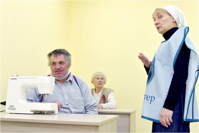 В Петербурге Церковь открыла «Мастерскую трудолюбия» для людей в трудной ситуации