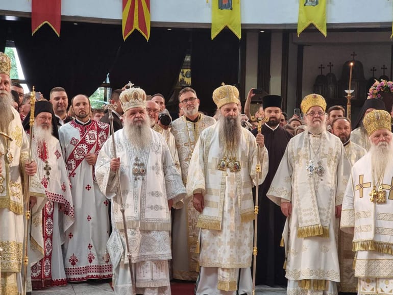 Архиерейский Собор Сербской Церкви признал автокефалию Македонской Церкви