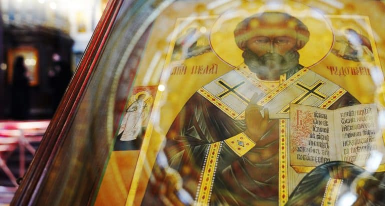 Патриарх Кирилл рассказал о Божием Промысле в истории с похищением мощей Николая Чудотворца