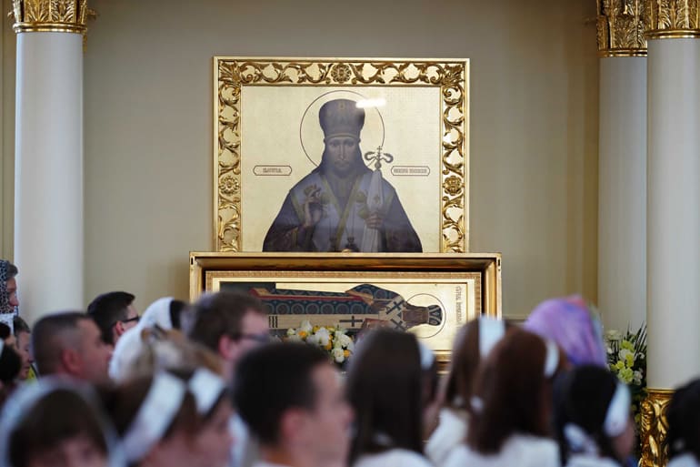 Патриарх Кирилл освятил восстановленный Спасский собор Пензы