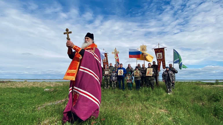 В город, которого нет: в Заполярье совершили крестный ход к сердцу Русской Арктики
