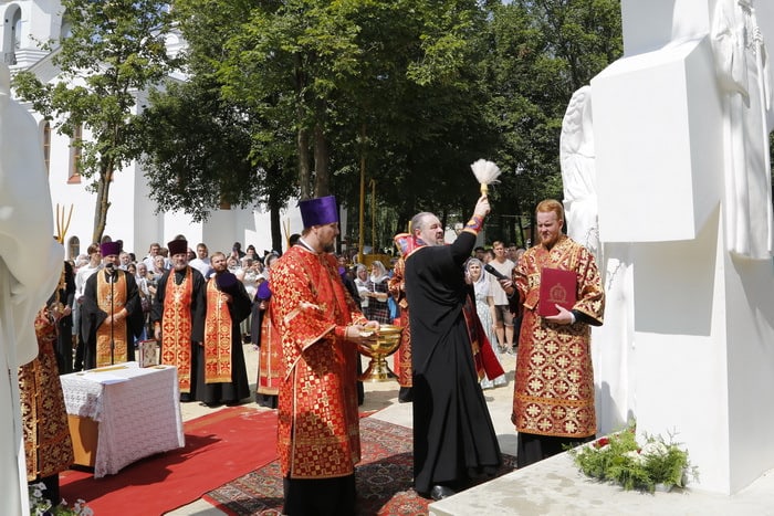 В Кузнецке освятили строящийся мемориал в память о новомучениках