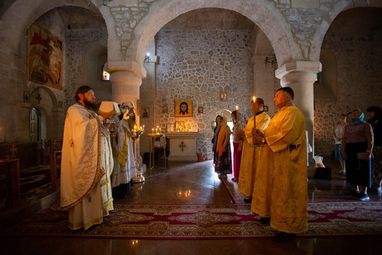 В Азербайджане совершили Литургию для удинов с молитвами на их родном языке