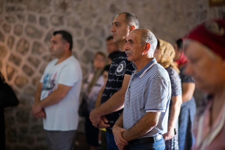 В Азербайджане совершили Литургию для удинов с молитвами на их родном языке