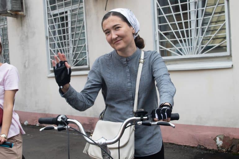 In the footsteps of the missing temples: a useful bike ride took place in Moscow