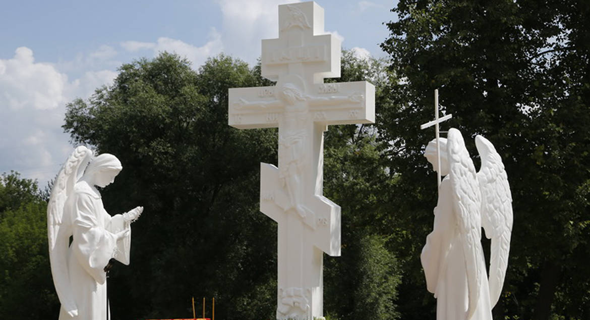 В Кузнецке освятили строящийся мемориал в память о новомучениках