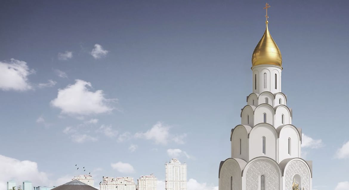 От панно и до музея: новый храм в Тушине расскажет об истории православия в России