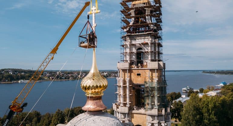 Патриарх Кирилл планирует освятить возрождаемый в Костроме Богоявленский собор