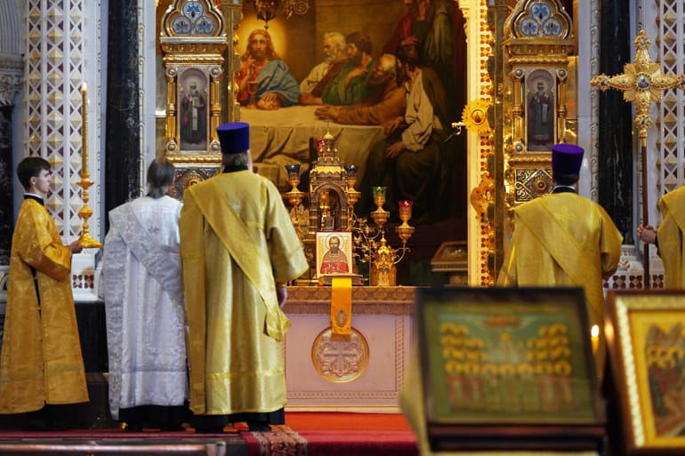 Патриарх Кирилл возглавил прославление в лике святых протоиерея Михаила Союзова