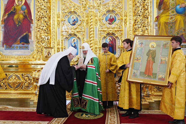 Патриарх Кирилл освятил в Архангельске новый собор – архитектурную доминанту города