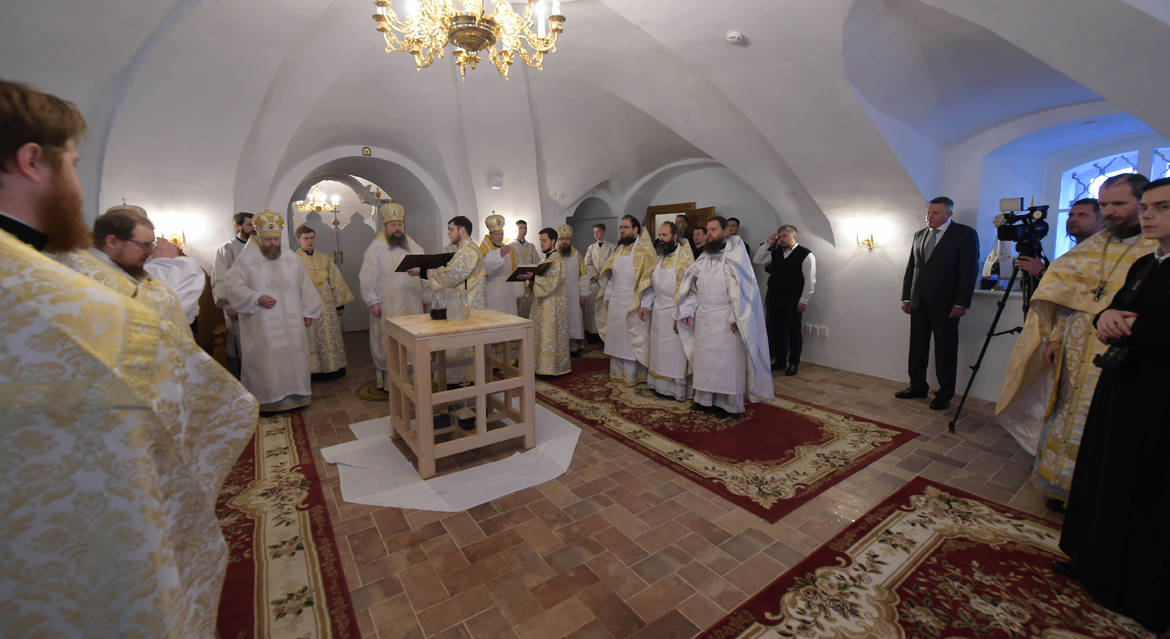 Спустя 84 года для верующих вновь открылся нижний храм Воскресенского собора Вологды