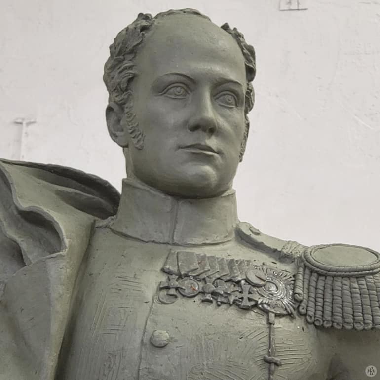 В Сортавале установили памятник царю Александру I