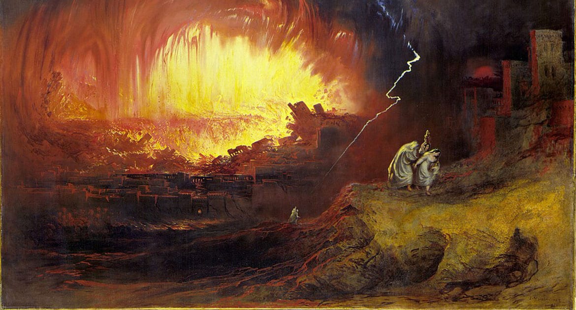 Картина 'Содом и Гоморра' (4 фото)