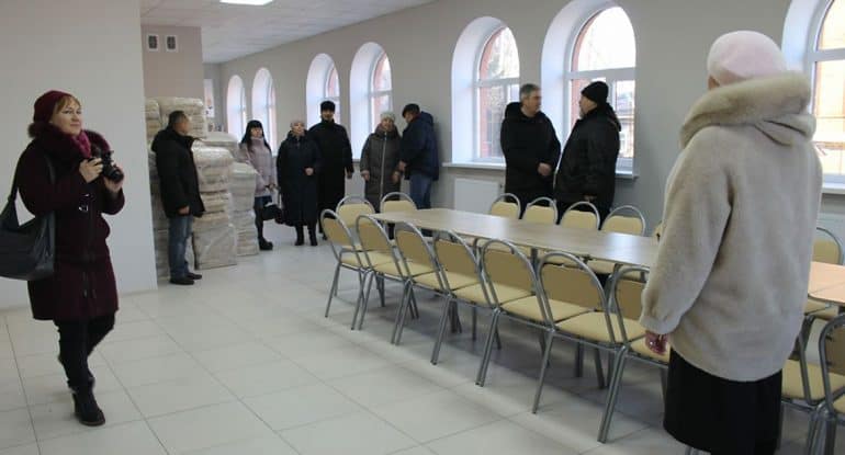 При Никольском храме Борисоглебска открыли столовую для малоимущих