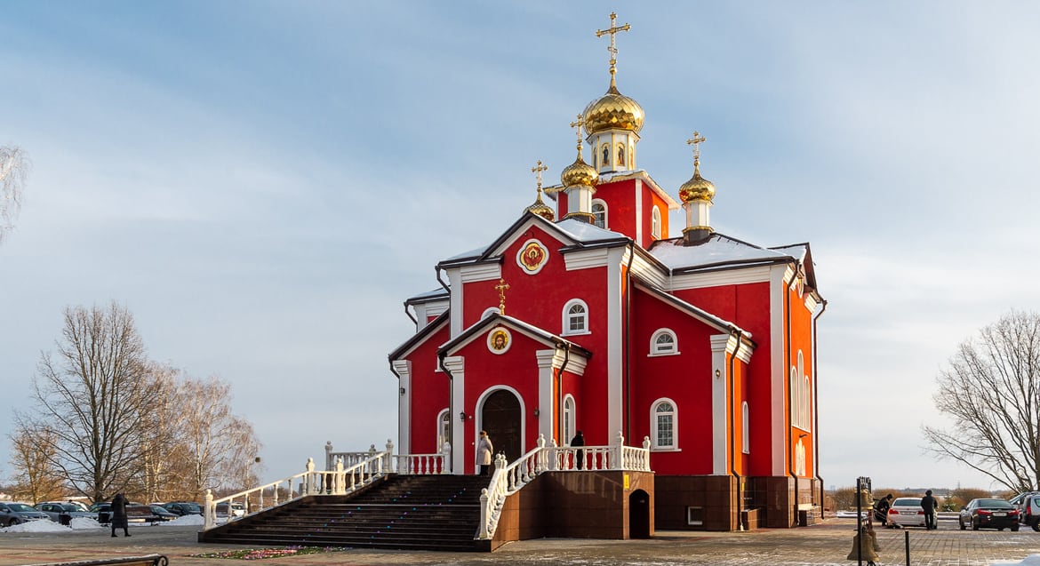 В белорусском городе шахтеров Солигорске освятили храм великомученицы Варвары