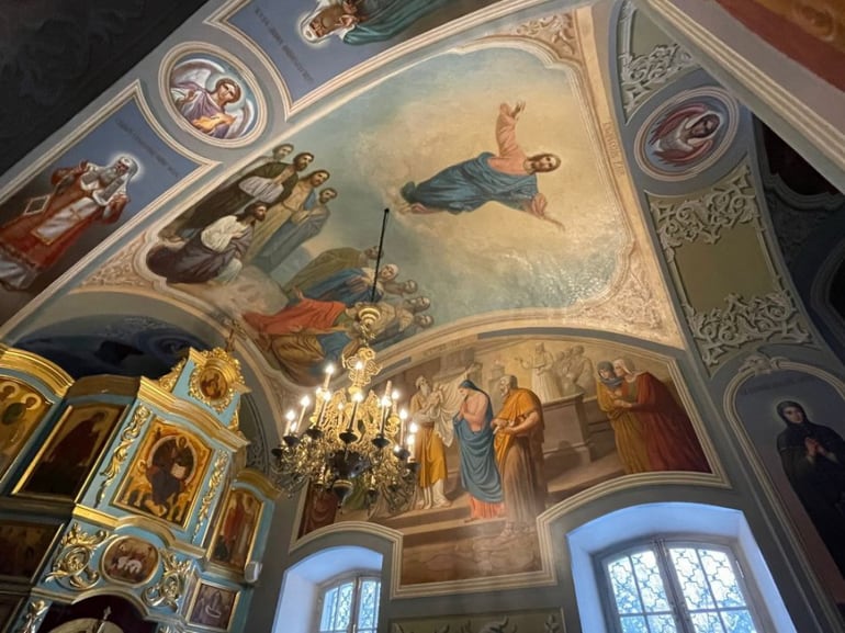 Завершена реставрация интерьеров храма иконы «Живоносный источник» в Царицыно