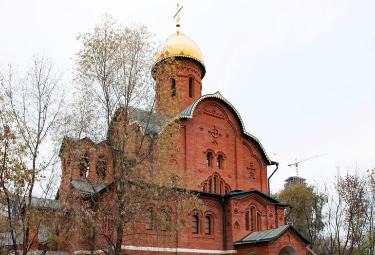 В Москве построили уникально оформленный храм в честь святой Марии Магдалины