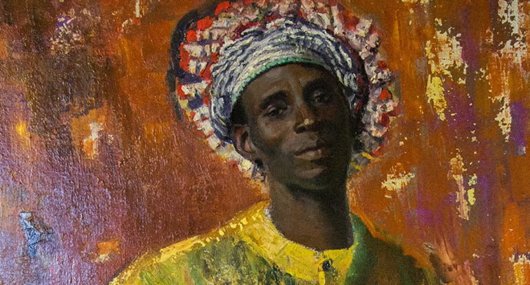 При московском храме открыта выставка... африканских художников! Посмотрите на эти картины, пропитанные солнцем
