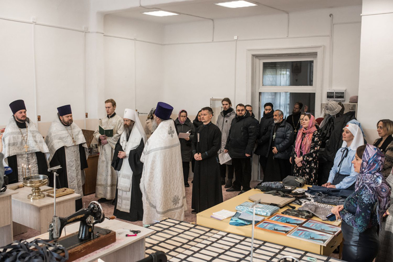 При Свято-Троицкой церкви Томска открыли швейную мастерскую