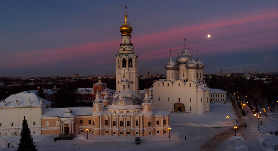 Вологда вошла в топ российских городов по количеству туристов в новогодние праздники