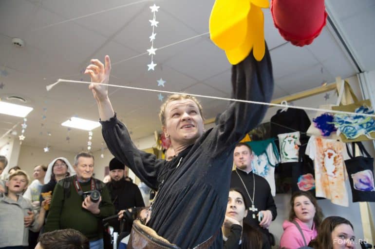 В Свято-Софийском доме открылась творческая мастерская для особых молодых людей