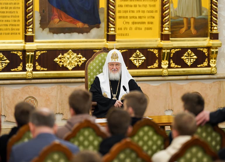 В Церкви отметили важность встреч патриарха Кирилла с юными спортсменами Донбасса