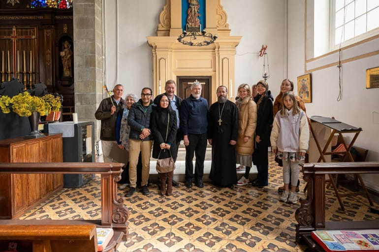 В Гибралтаре совершена первая православная Литургия