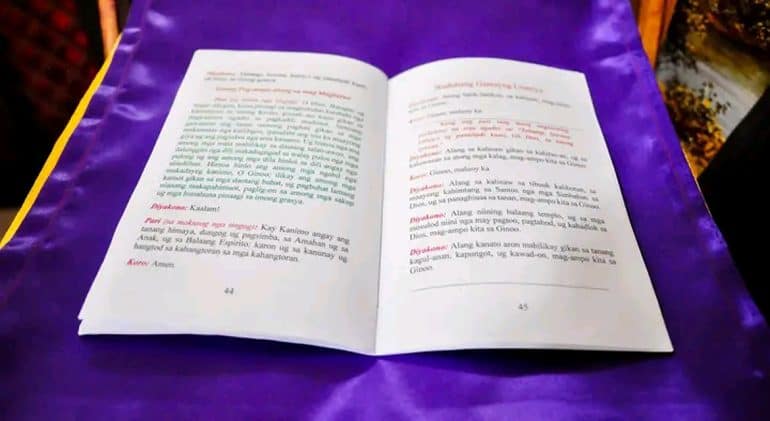 На один из ведущих языков Филиппин перевели текст Литургии Преждеосвященных Даров