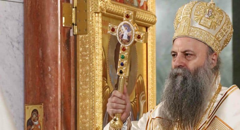 Патриарх Сербский Порфирий призвал мир осудить «государственный террор» властей Украины над канонической Церковью