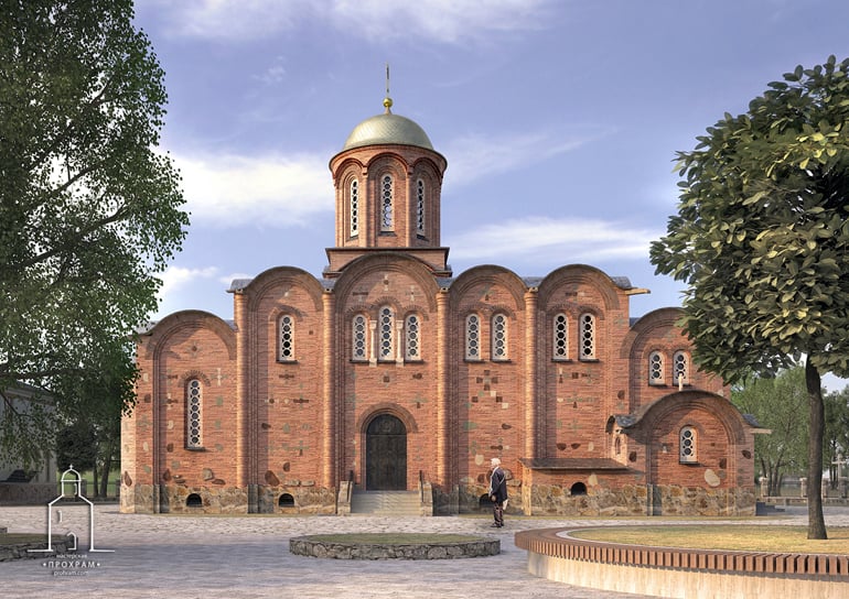 В Гродно начали строить храм по подобию знаменитой Коложской церкви