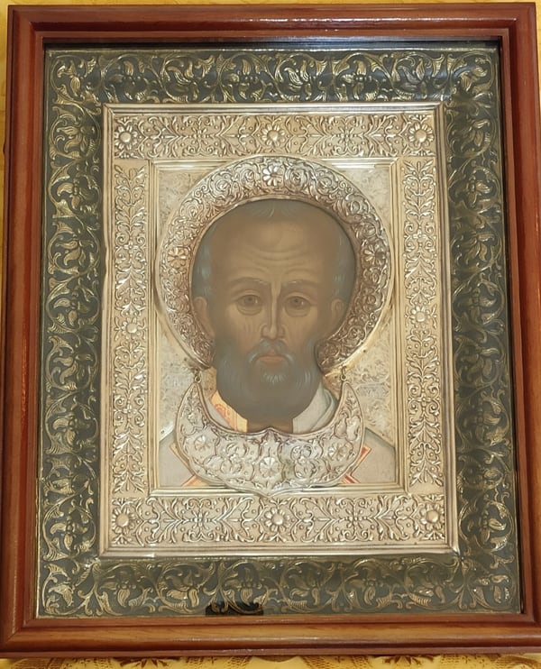 Соликамской епархии передали список чтимой иконы святителя Николая Чудотворца