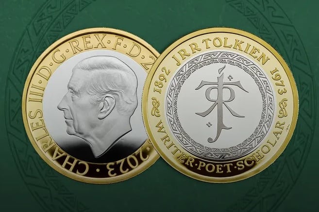 В Великобритании выпустили монету в память о Джоне Р. Р. Толкине