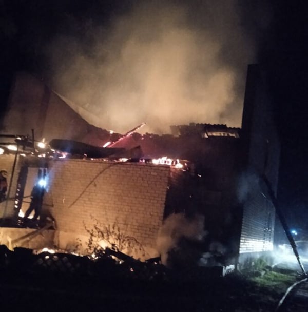 В Черниговской области из-за поджога сгорел храм Украинской Православной Церкви